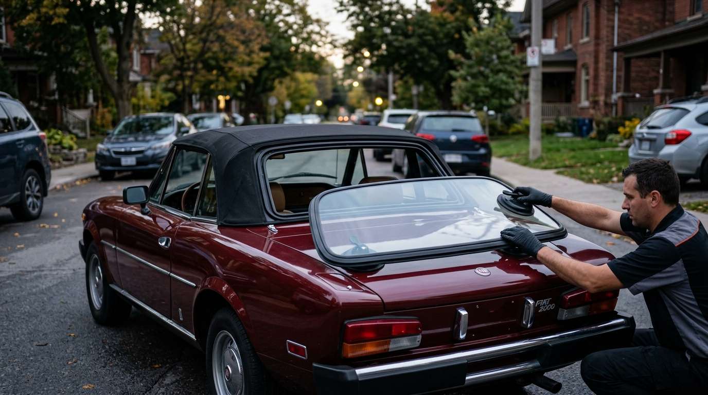 Sunroof Replacement for Fiat Spider 2000 1979-1982 by Alexwindshield
