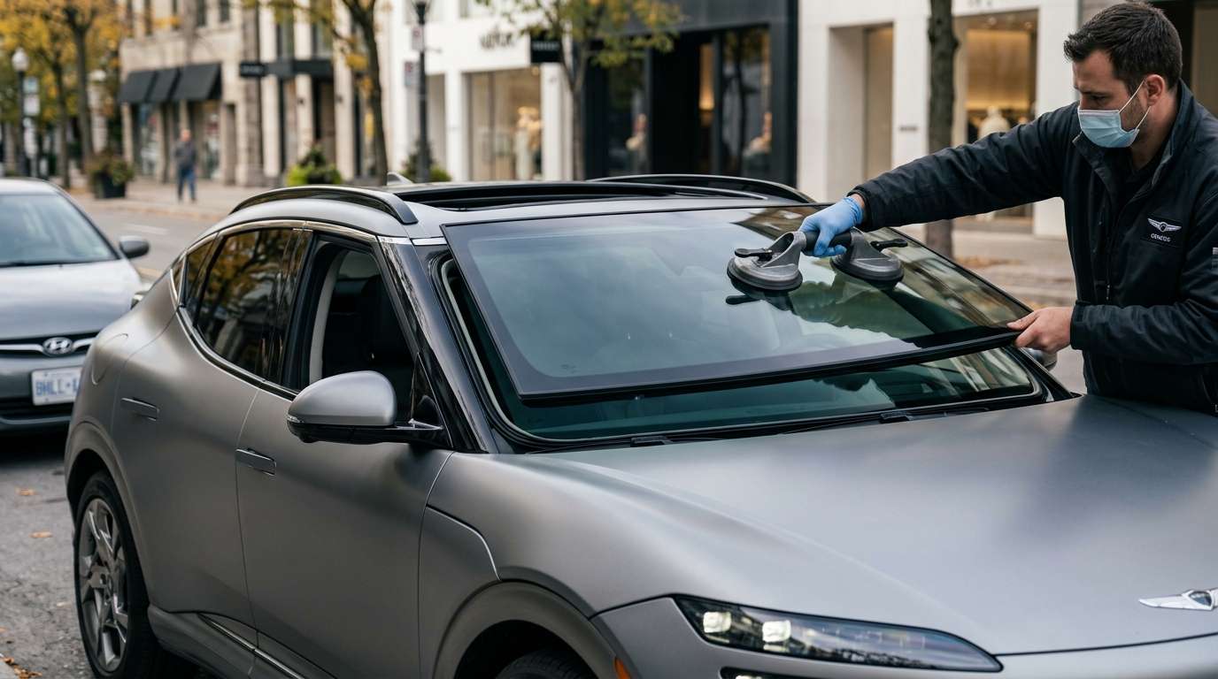 Sunroof Replacement for Genesis GV60 (EV) 2022-2027 by Alexwindshield
