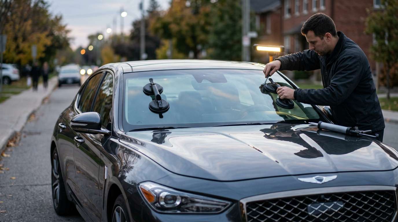 Windshield Replacement for Genesis G70 2019-2021 by Alexwindshield