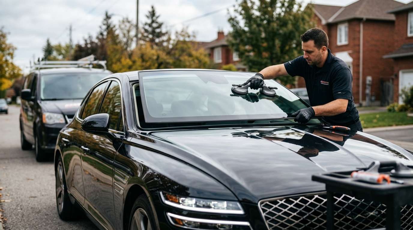 Windshield Replacement for Genesis G80 2021-2027 by Alexwindshield