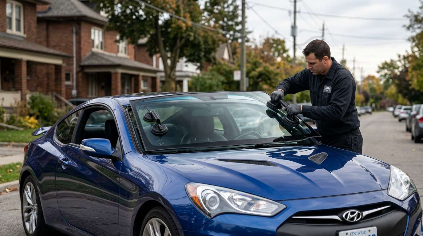 Windshield Replacement for Genesis Hyundai Genesis Coupe 2010-2012 by Alexwindshield