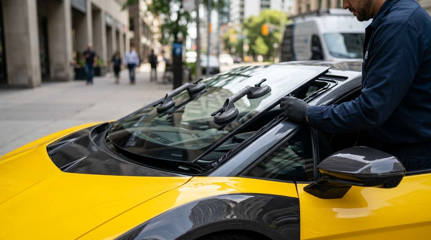 Windshield Replacement for Lamborghini Temerario 2024-2027 by Alexwindshield