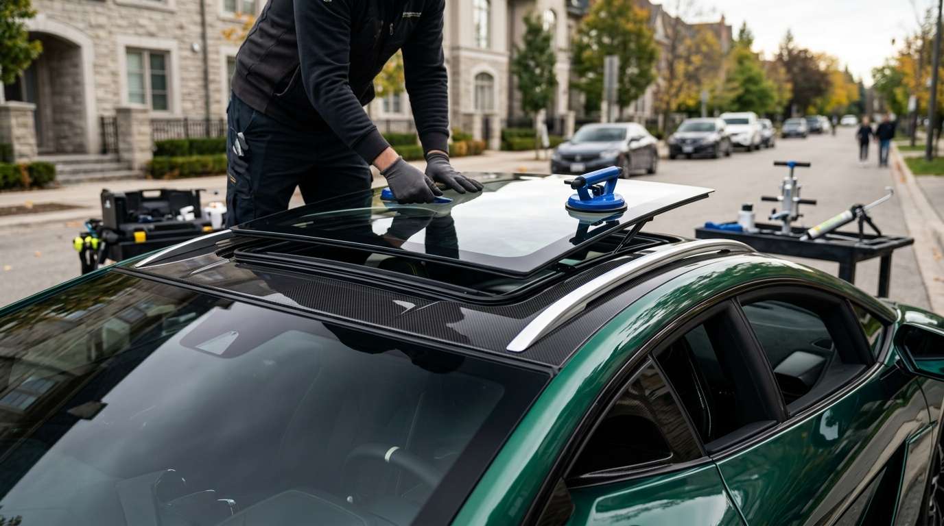 Sunroof Replacement for Lamborghini Temerario 2024-2027 by Alexwindshield