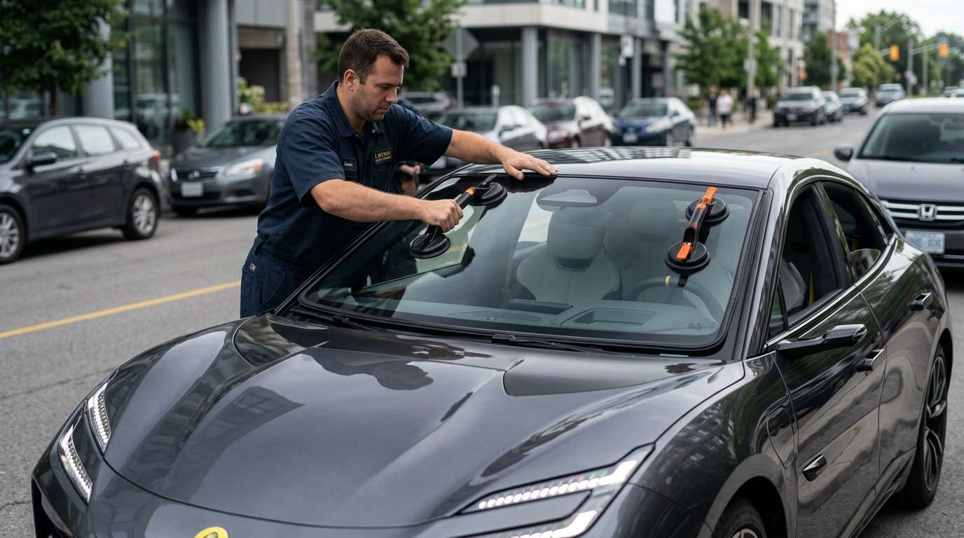 Windshield Replacement for Lotus Emeya (Hyper-GT) 2024-2027 by Alexwindshield