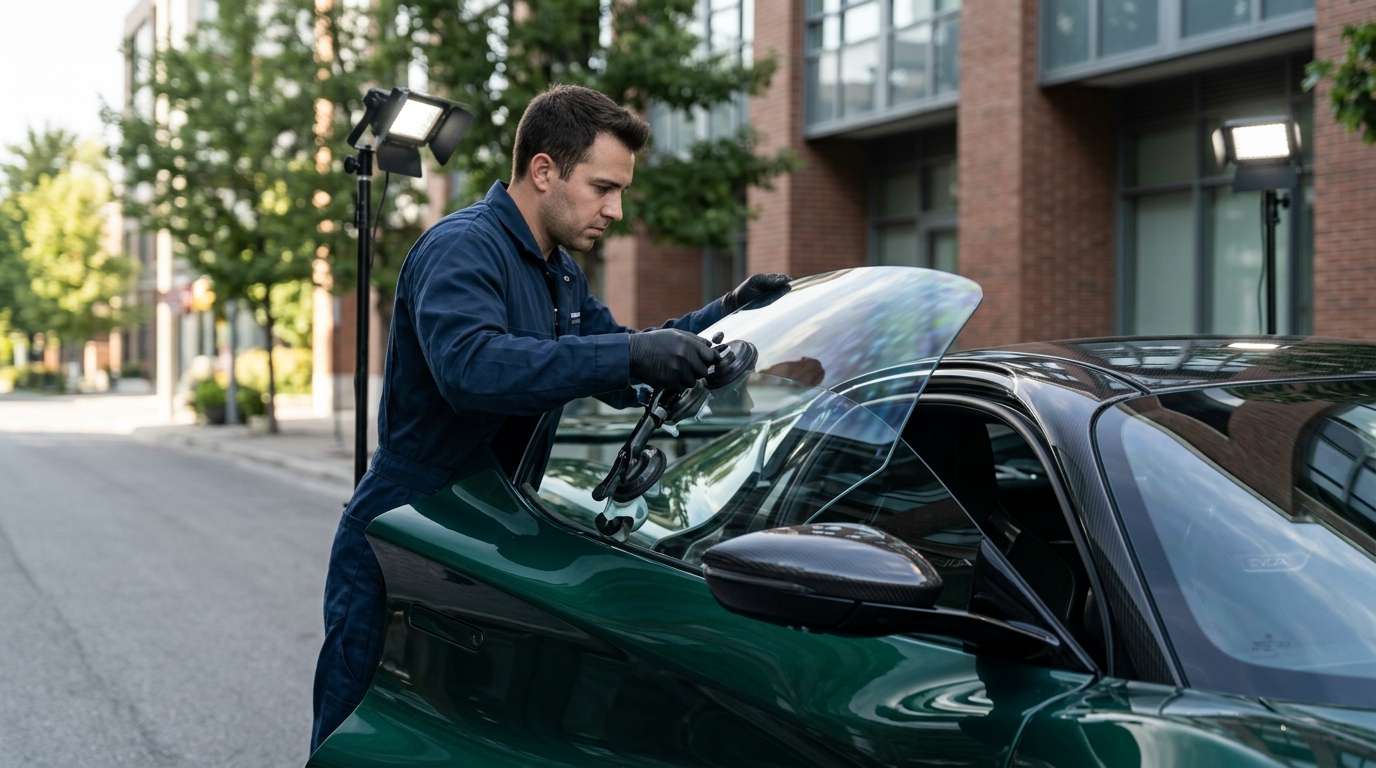 Door Glass Replacement for Lotus Evija (Hypercar) 2020-2027 by Alexwindshield