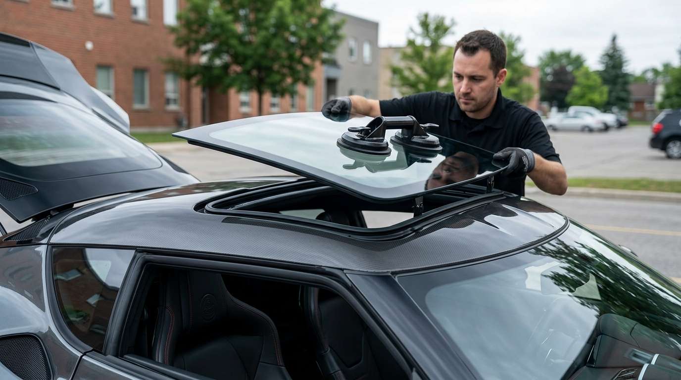 Sunroof Replacement for Lotus Evora / S / 400 / GT 2010-2021 by Alexwindshield