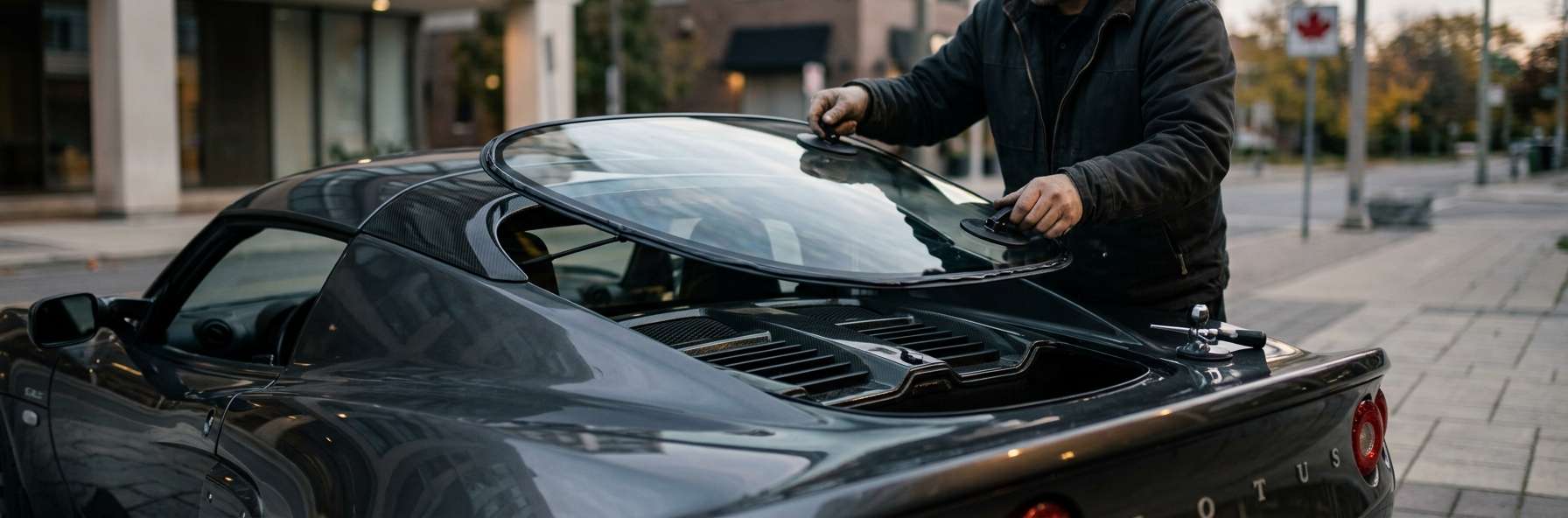 Back Glass Replacement for Lotus Elise (S1/S2/S3) 1996-2021 by Alexwindshield