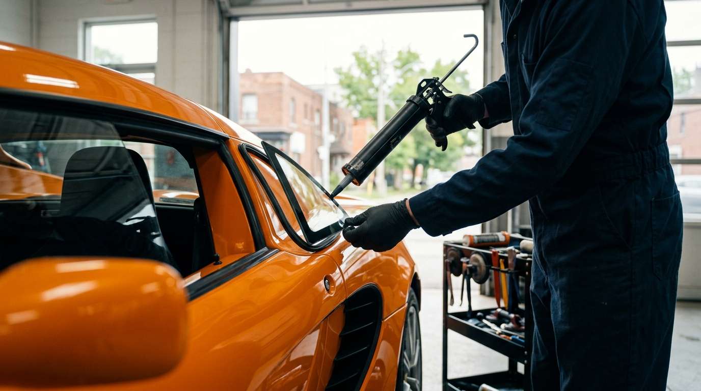 Quarter Glass Replacement for Lotus Elise (S1/S2/S3) 1996-2021 by Alexwindshield