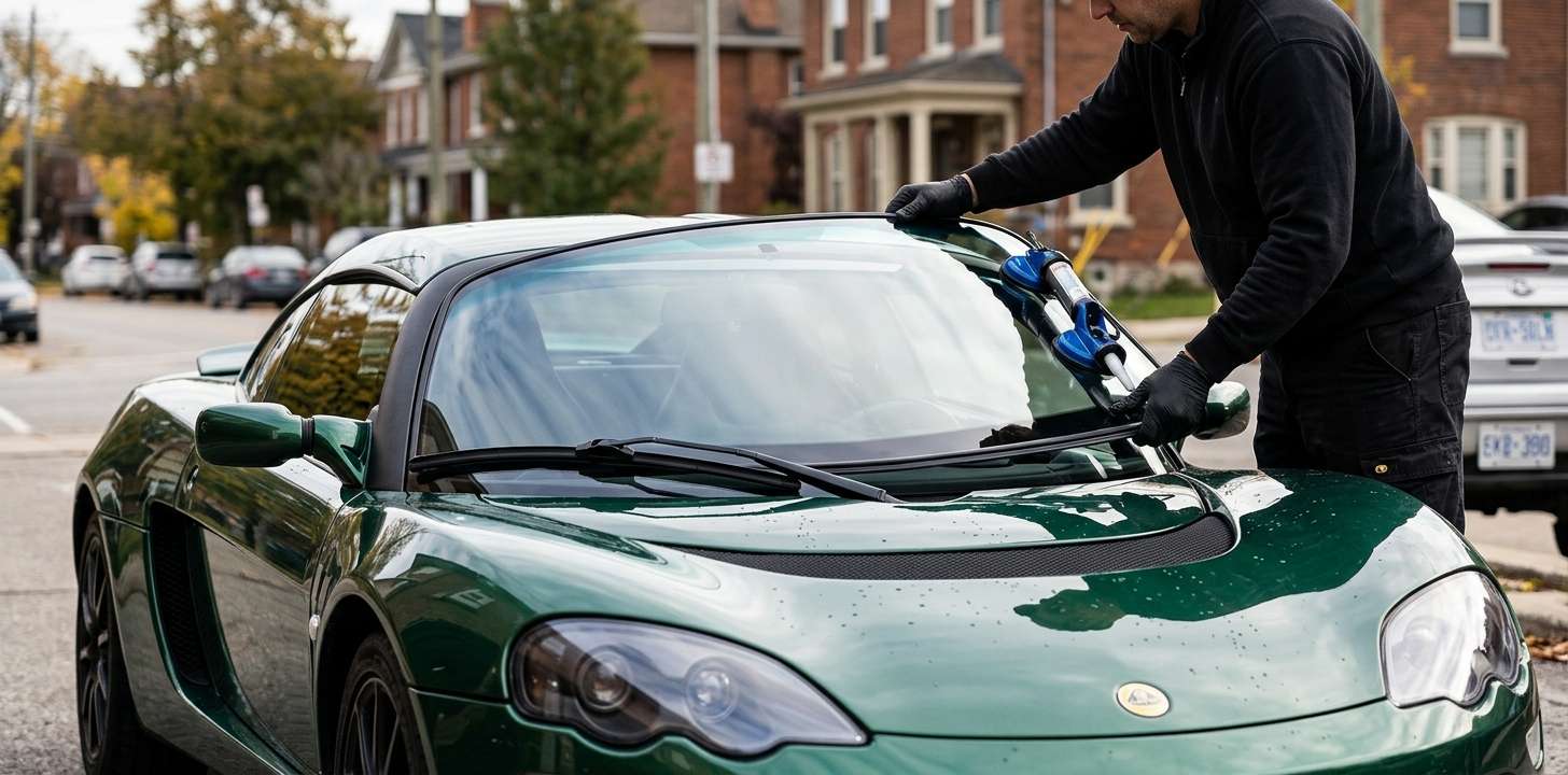 Windshield Replacement for Lotus Europa S 2006-2010 by Alexwindshield