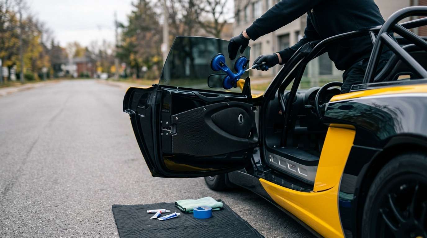 Door Glass Replacement for Lotus 2-Eleven 2007-2011 by Alexwindshield