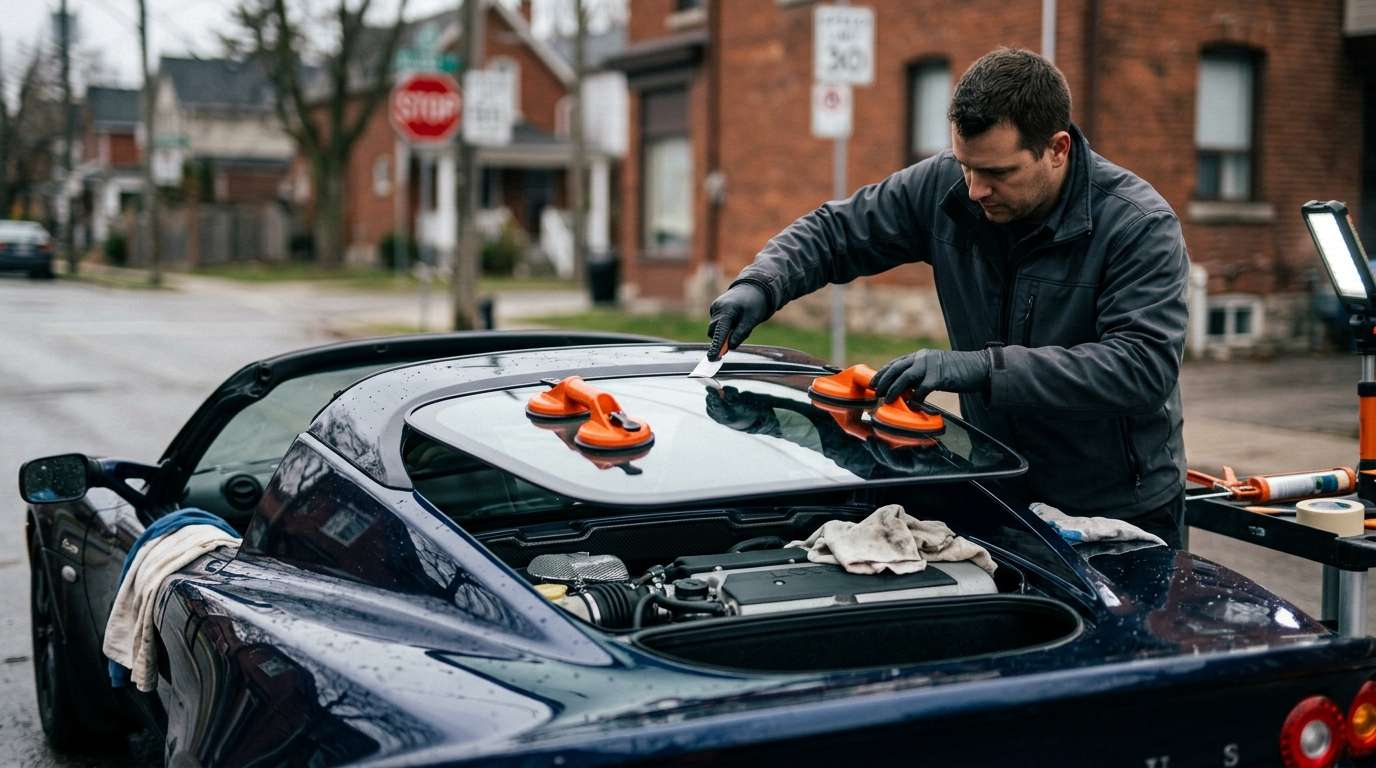 Back Glass Replacement for Lotus 2-Eleven 2007-2011 by Alexwindshield
