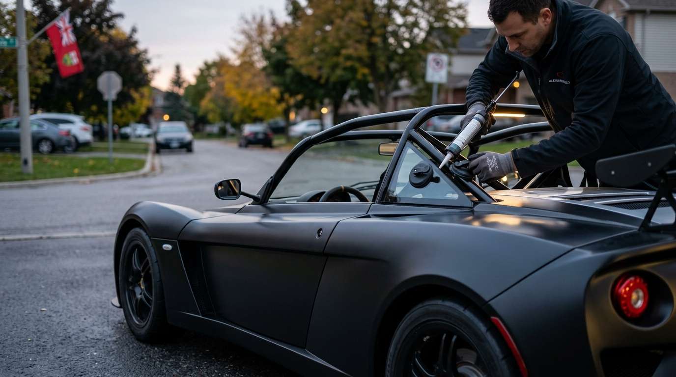 Quarter Glass Replacement for Lotus 2-Eleven 2007-2011 by Alexwindshield