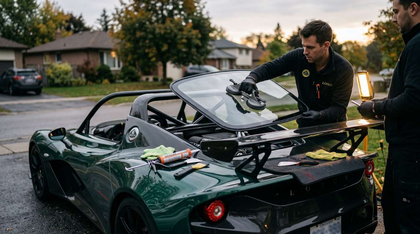Back Glass Replacement for Lotus 3-Eleven 2015-2018 by Alexwindshield