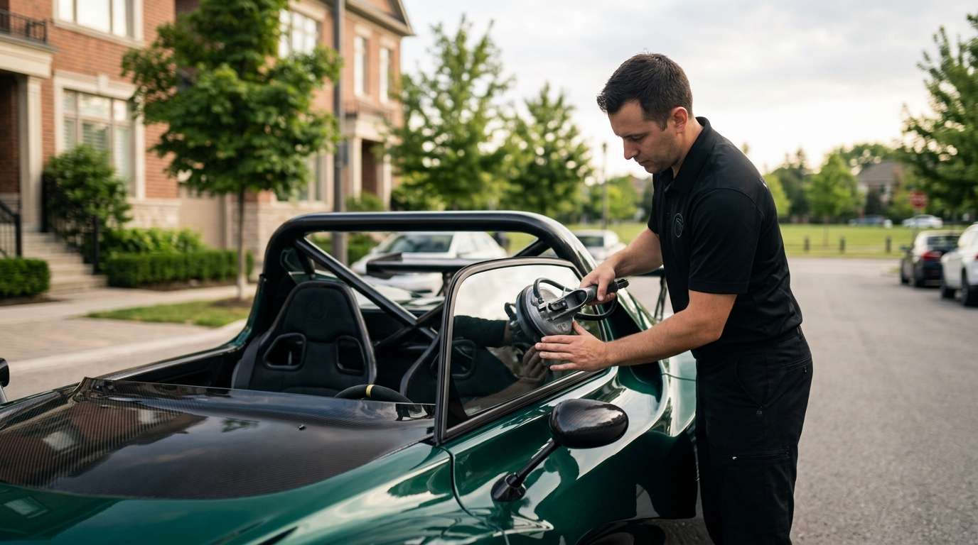 Quarter Glass Replacement for Lotus 3-Eleven 2015-2018 by Alexwindshield