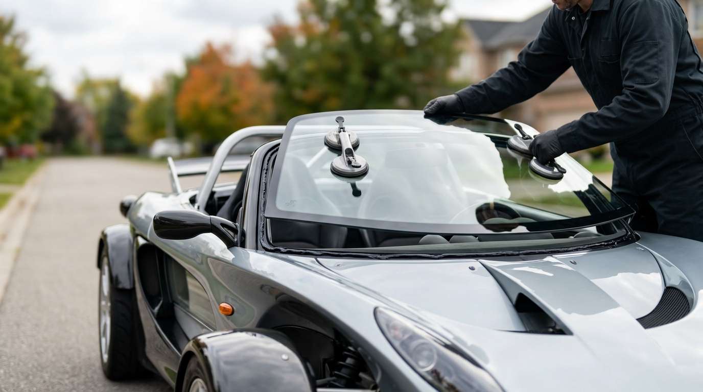 Windshield Replacement for Lotus 340R 2000 by Alexwindshield