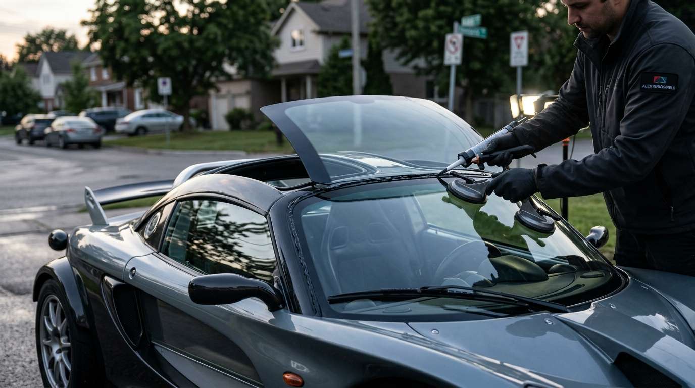 Sunroof Replacement for Lotus 340R 2000 by Alexwindshield