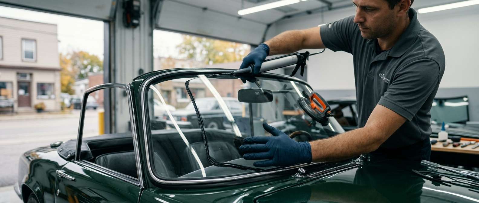 Sunroof Replacement for Lotus Elan (S1/S2/S3/S4) 1962-1973 by Alexwindshield