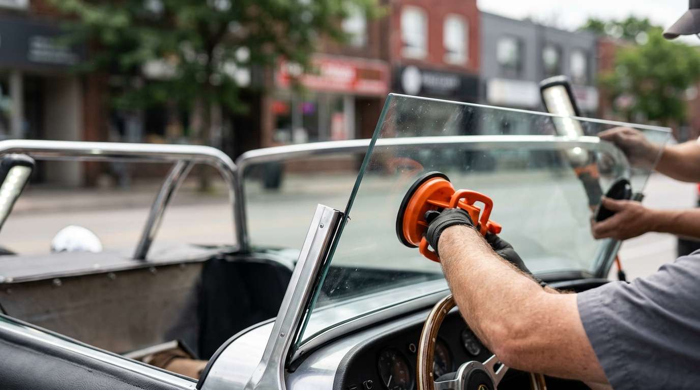 Sunroof Replacement for Lotus Seven 1957-1973 by Alexwindshield