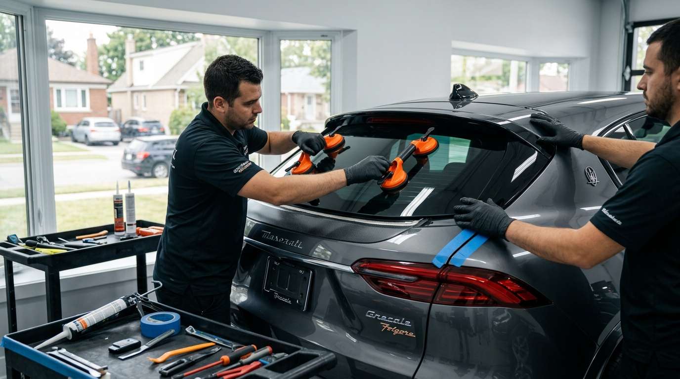 Back Glass Replacement for Maserati Grecale Folgore (EV) 2024-2027 by Alexwindshield