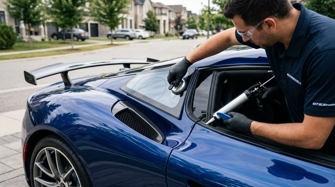 Quarter Glass Replacement for Maserati GT2 Stradale 2025-2027 by Alexwindshield