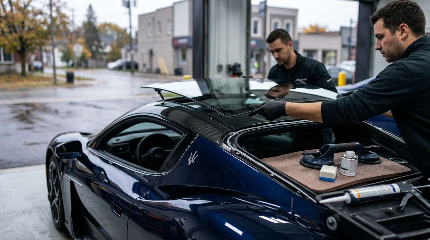 Sunroof Replacement for Maserati GT2 Stradale 2025-2027 by Alexwindshield