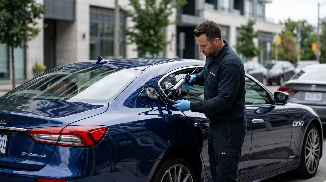 Quarter Glass Replacement for Maserati Quattroporte (EV) 2027-2028 by Alexwindshield
