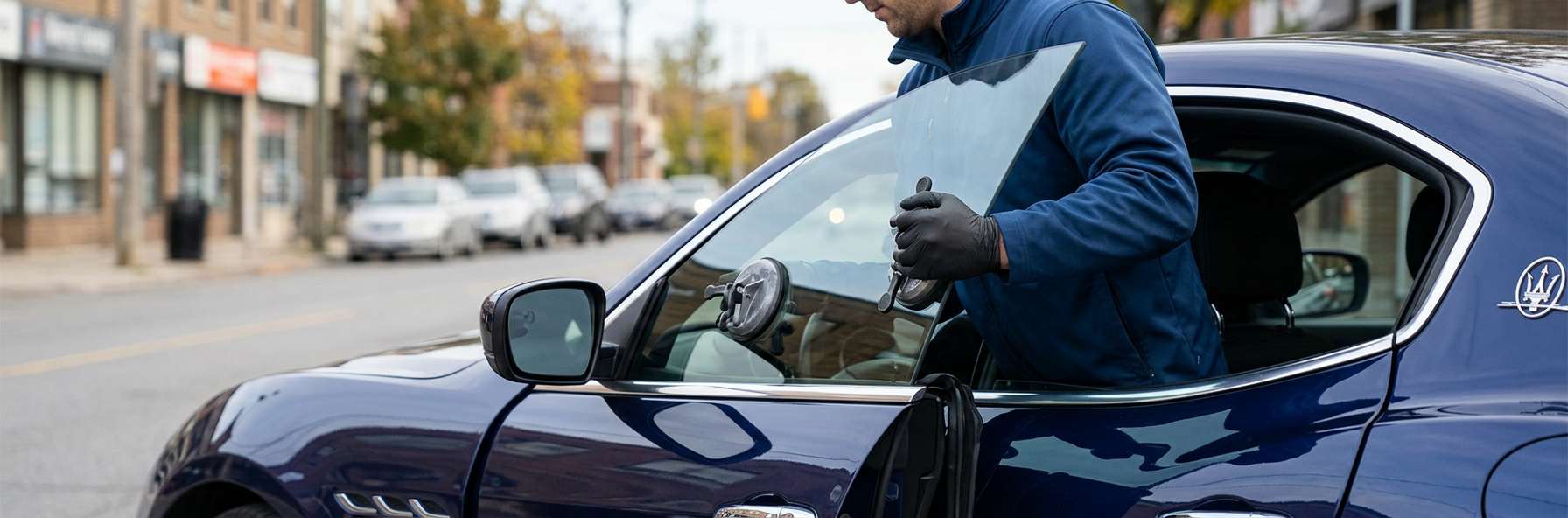 Door Glass Replacement for Maserati Ghibli 2014-2024 by Alexwindshield