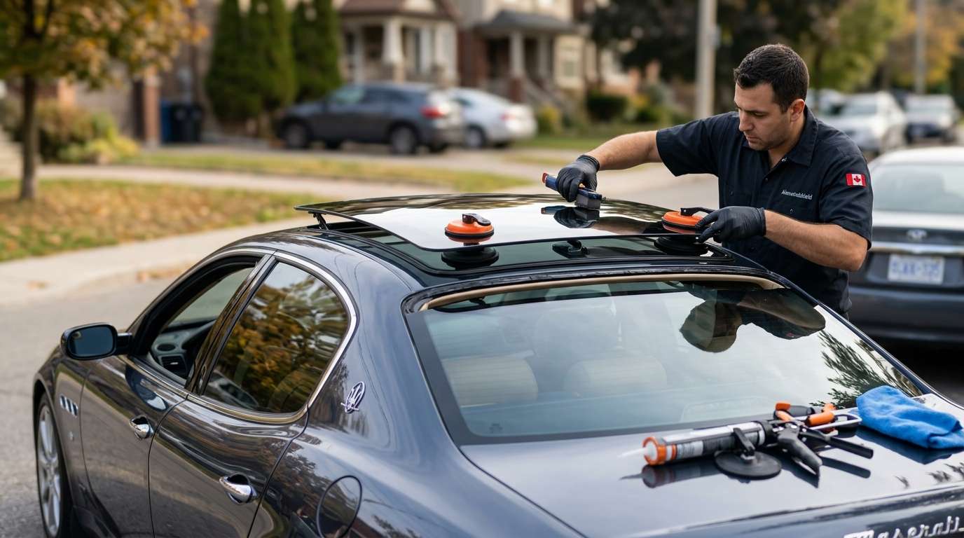 Sunroof Replacement for Maserati Quattroporte 2004-2012 by Alexwindshield