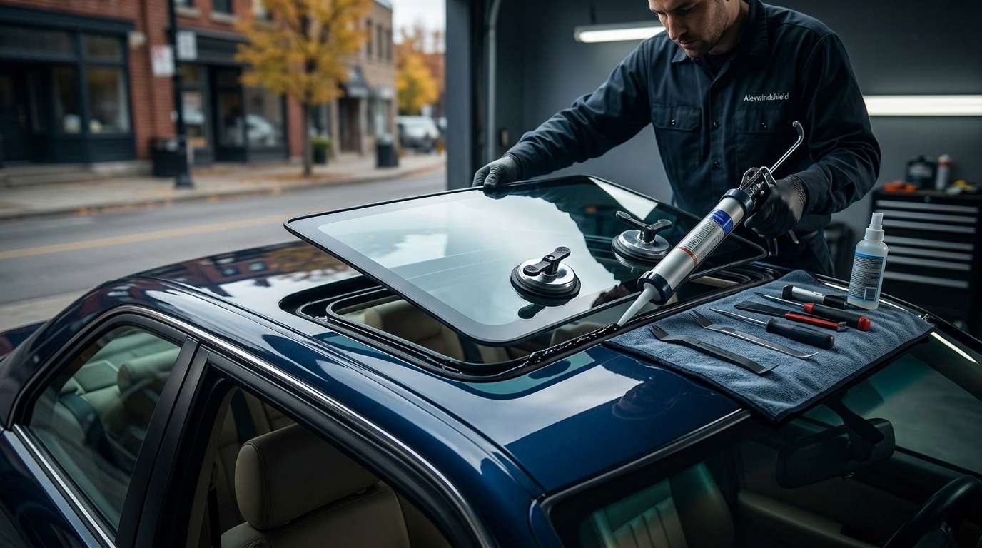 Sunroof Replacement for Maserati Ghibli 1992-1998 by Alexwindshield
