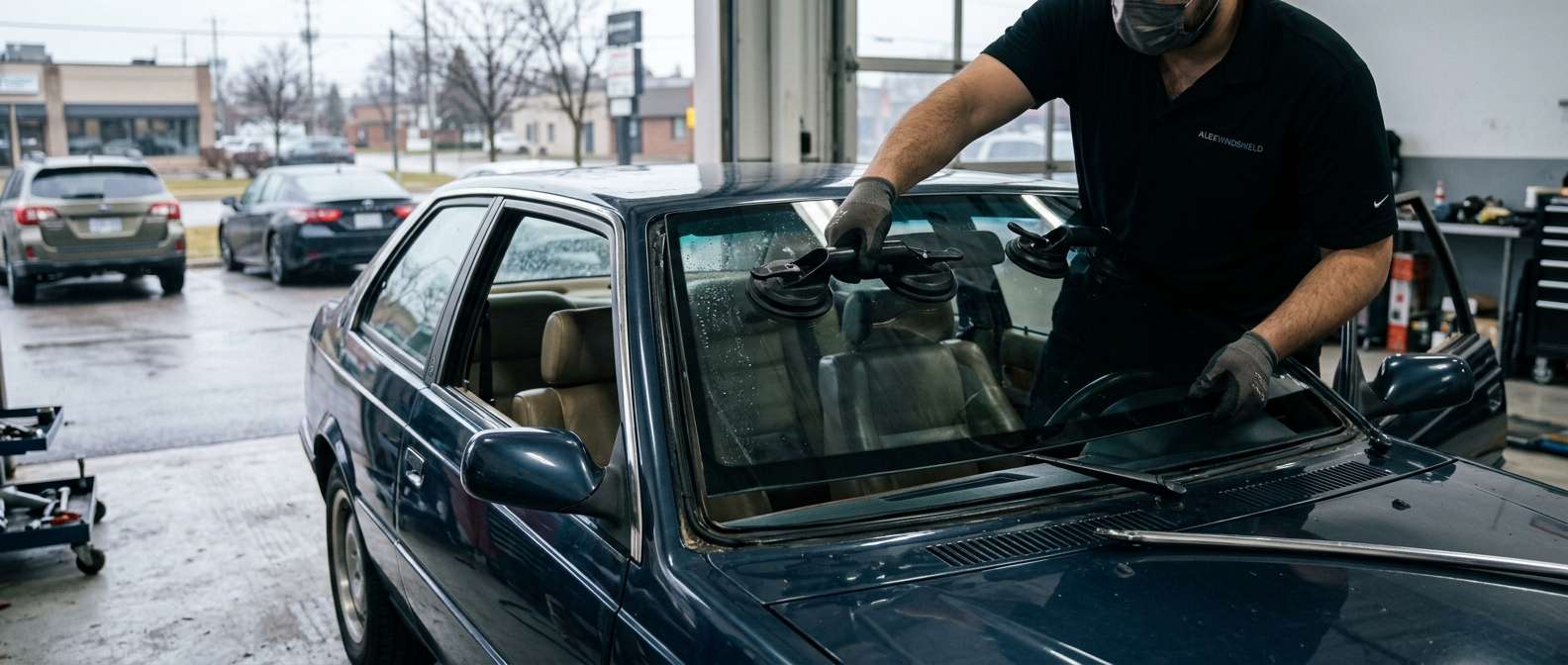 Windshield Replacement for Maserati 228 1986-1992 by Alexwindshield