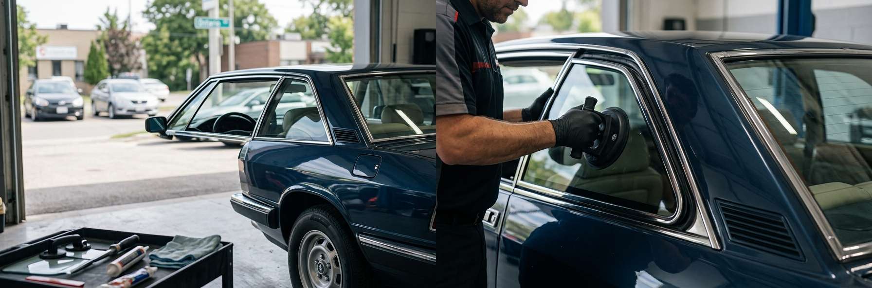 Quarter Glass Replacement for Maserati Kyalami 1976-1983 by Alexwindshield
