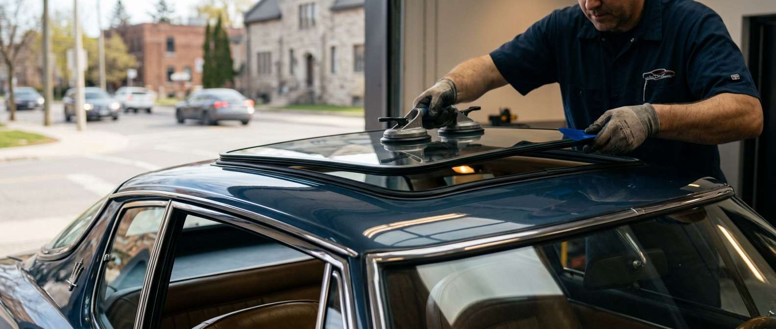 Sunroof Replacement for Maserati Mistral 1963-1970 by Alexwindshield