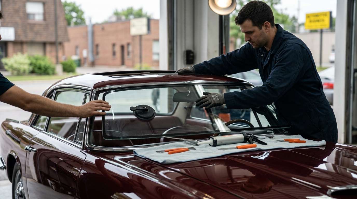 Sunroof Replacement for Maserati 3500 GT / GTI 1957-1964 by Alexwindshield