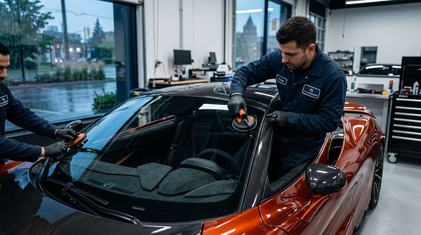 Windshield Replacement for McLaren 750S Coupe / Spider 2023-2027 by Alexwindshield