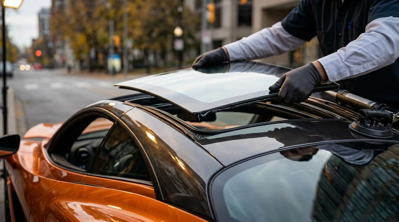 Sunroof Replacement for McLaren 750S Coupe / Spider 2023-2027 by Alexwindshield