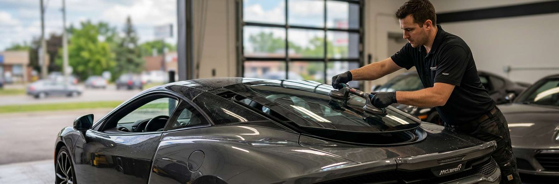 Back Glass Replacement for McLaren GTS 2024-2027 by Alexwindshield