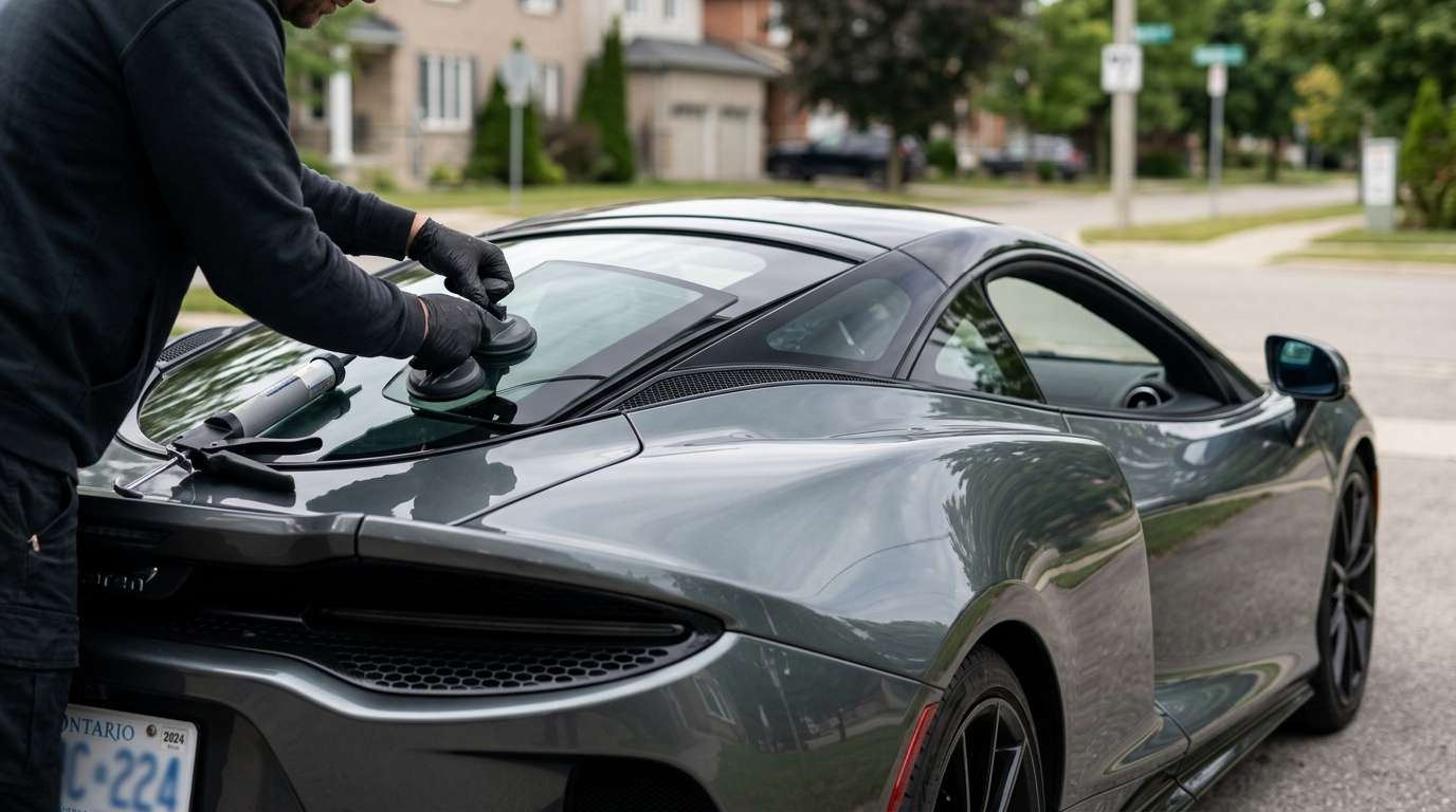 Quarter Glass Replacement for McLaren GTS 2024-2027 by Alexwindshield