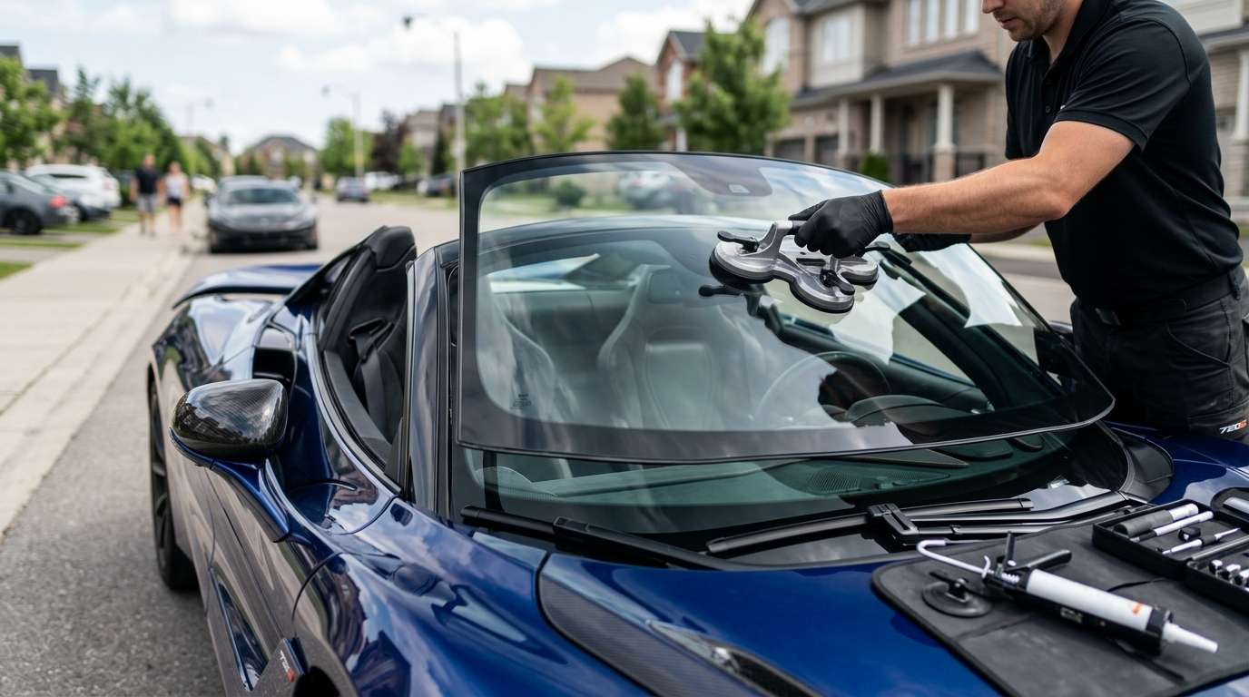 Windshield Replacement for McLaren 720S Coupe / Spider 2017-2023 by Alexwindshield