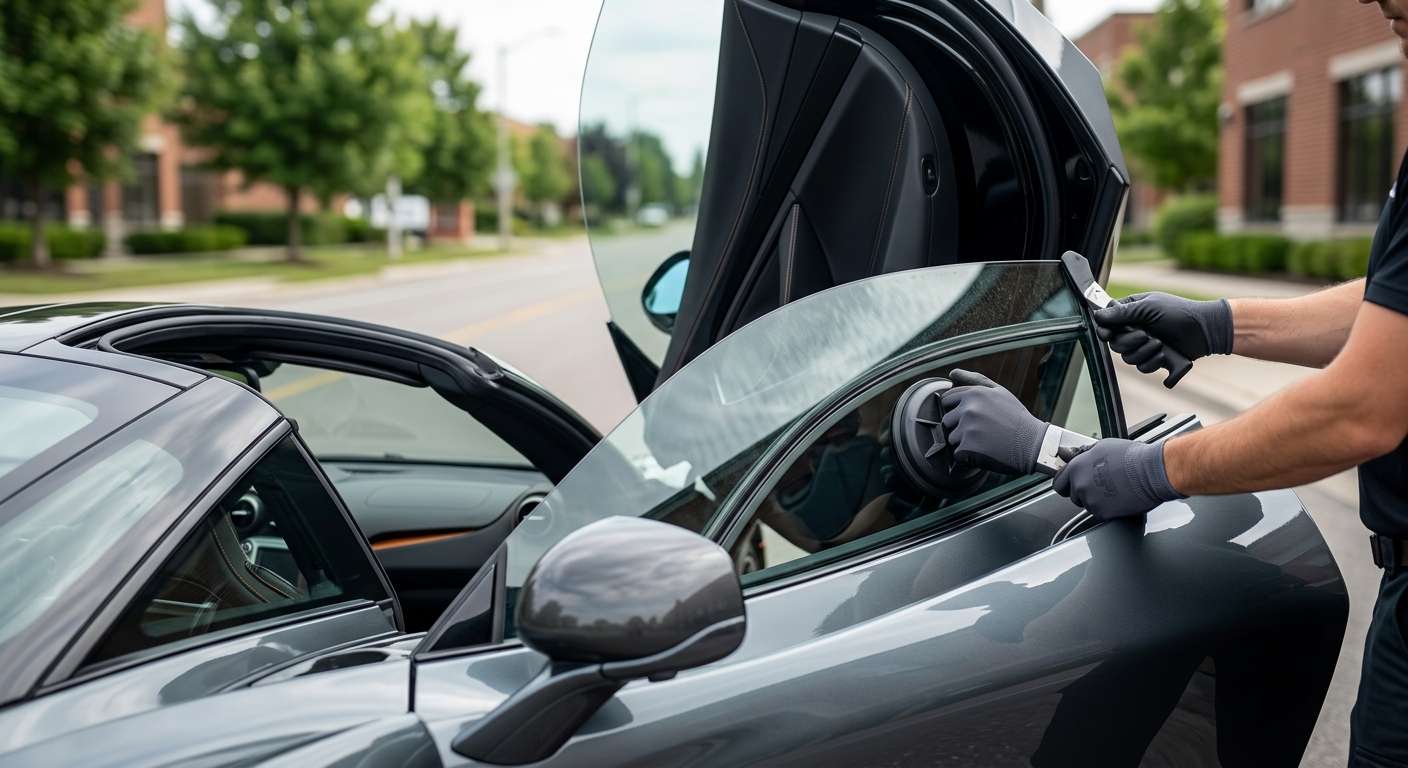 Door Glass Replacement for McLaren 720S Coupe / Spider 2017-2023 by Alexwindshield