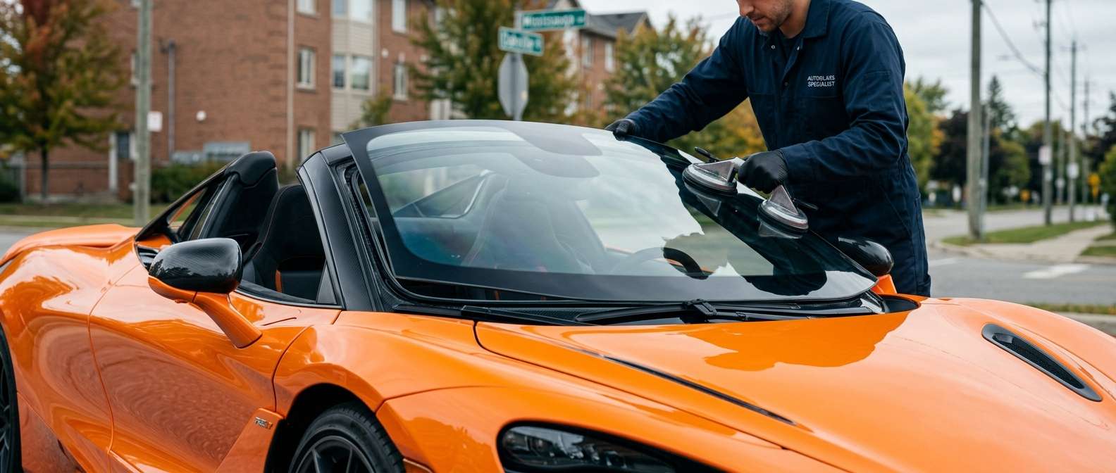 Windshield Replacement for McLaren 765LT Coupe / Spider 2020-2023 by Alexwindshield