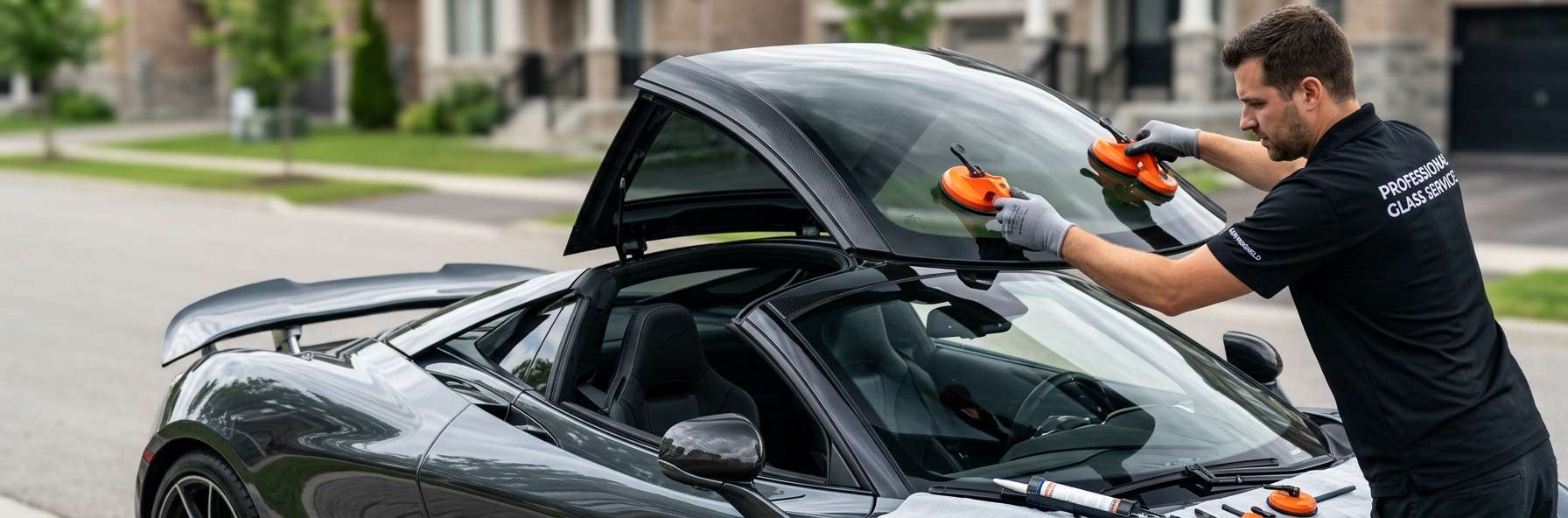 Sunroof Replacement for McLaren 765LT Coupe / Spider 2020-2023 by Alexwindshield