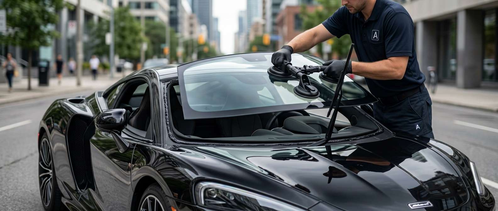 Windshield Replacement for McLaren GT 2019-2024 by Alexwindshield