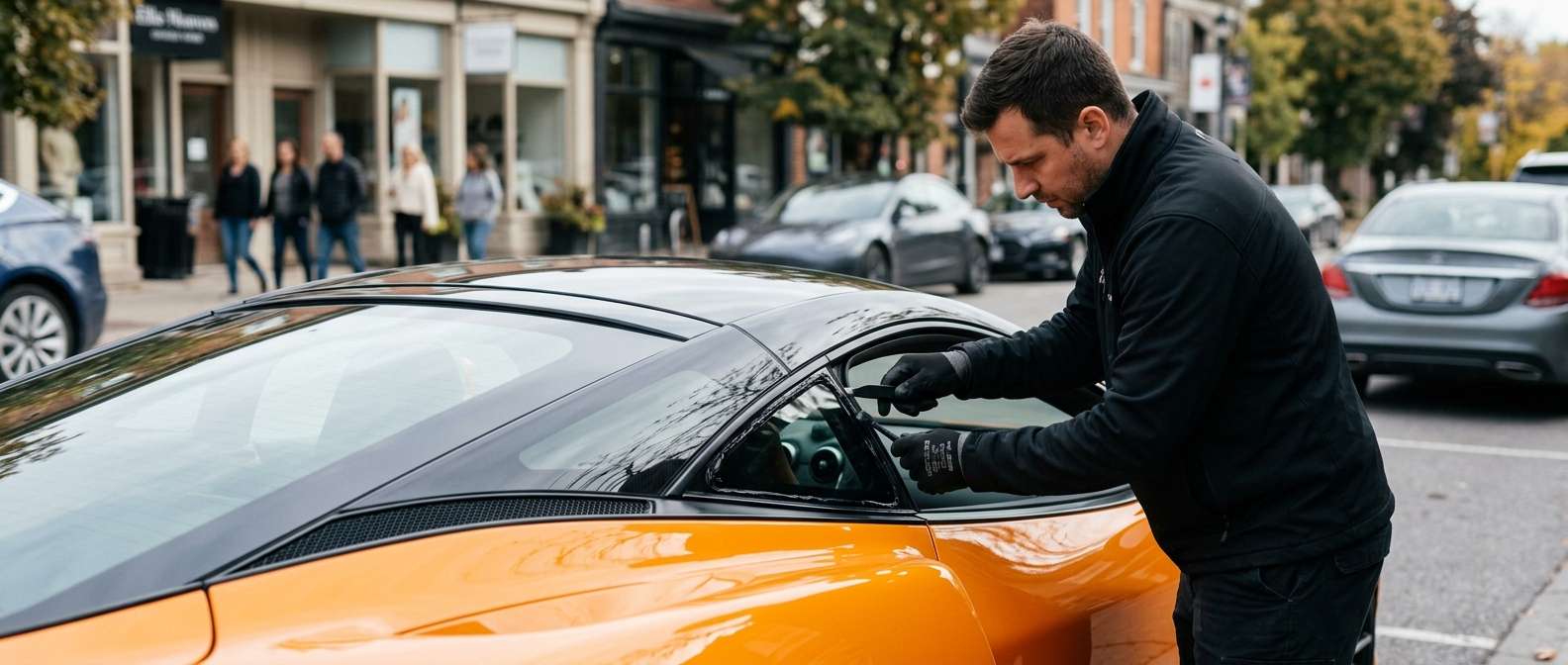 Vent Glass Replacement for McLaren GT 2019-2024 by Alexwindshield