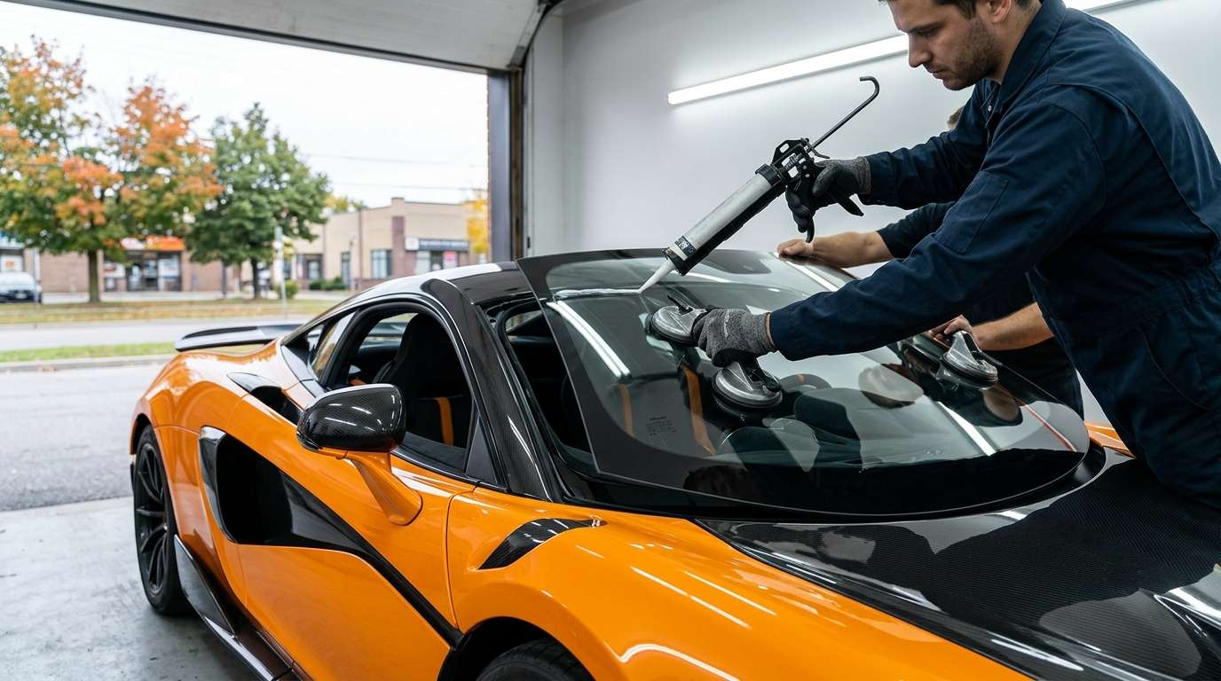 Windshield Replacement for McLaren 600LT Coupe / Spider 2018-2021 by Alexwindshield