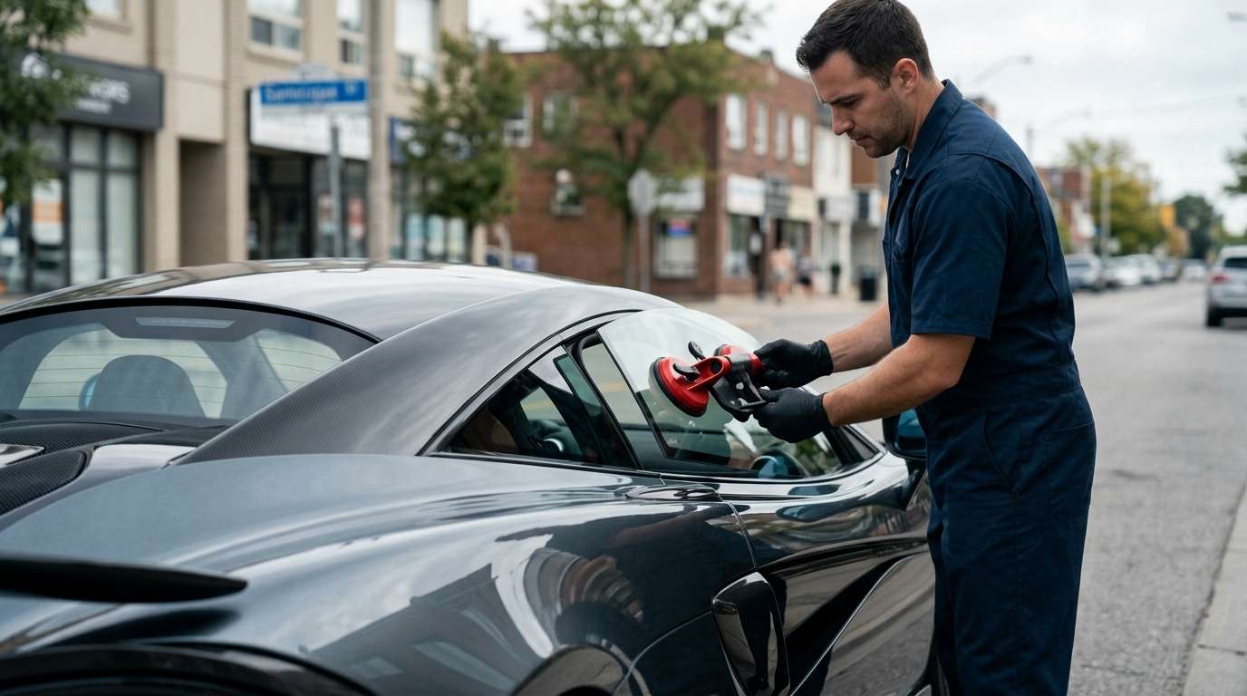 Quarter Glass Replacement for McLaren 600LT Coupe / Spider 2018-2021 by Alexwindshield