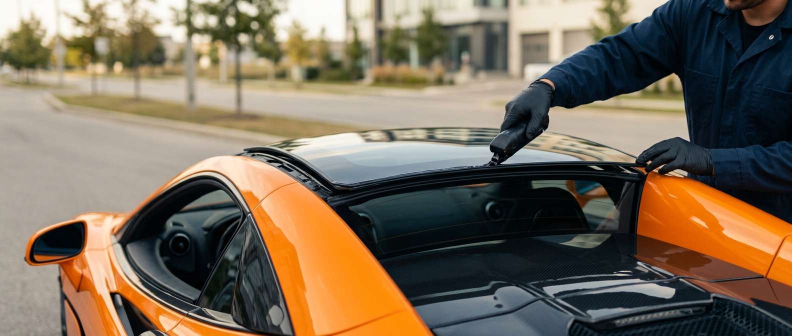 Sunroof Replacement for McLaren 570S Coupe / Spider 2015-2021 by Alexwindshield