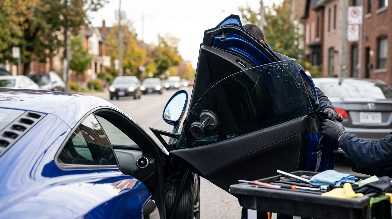 Door Glass Replacement for McLaren 650S Coupe / Spider 2014-2017 by Alexwindshield