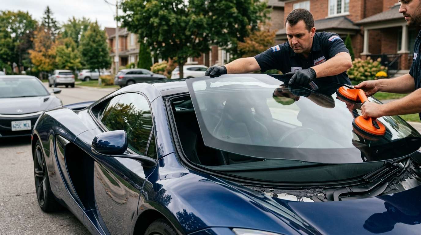 Windshield Replacement for McLaren 625C 2014-2016 by Alexwindshield