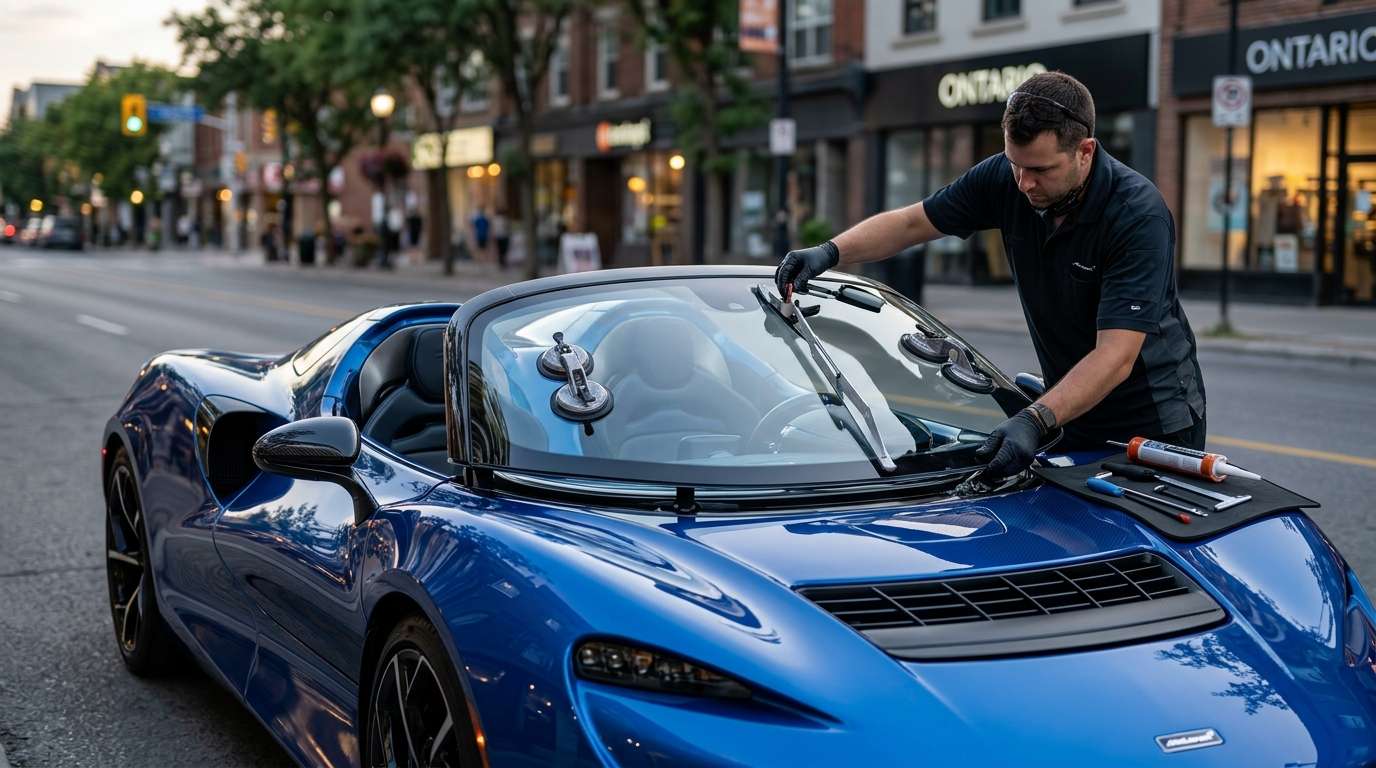 Sunroof Replacement for McLaren Elva 2020-2022 by Alexwindshield