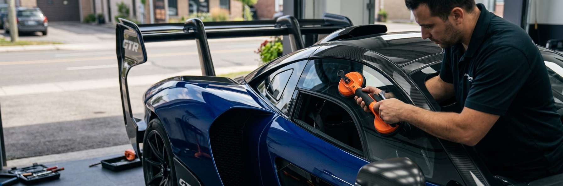 Quarter Glass Replacement for McLaren Senna / Senna GTR 2018-2020 by Alexwindshield